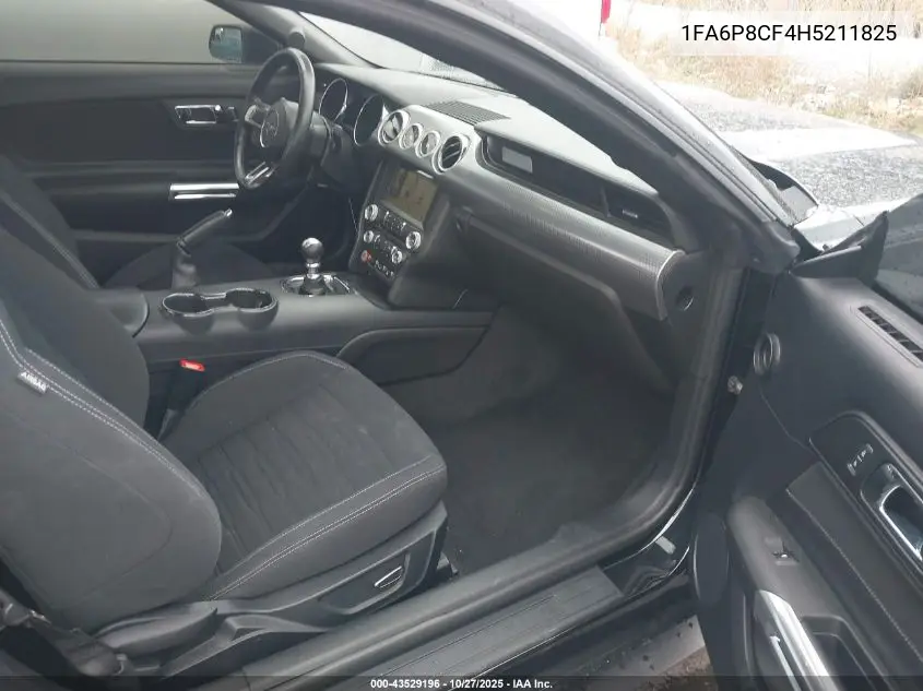 1FA6P8CF4H5211825 2017 Ford Mustang Gt