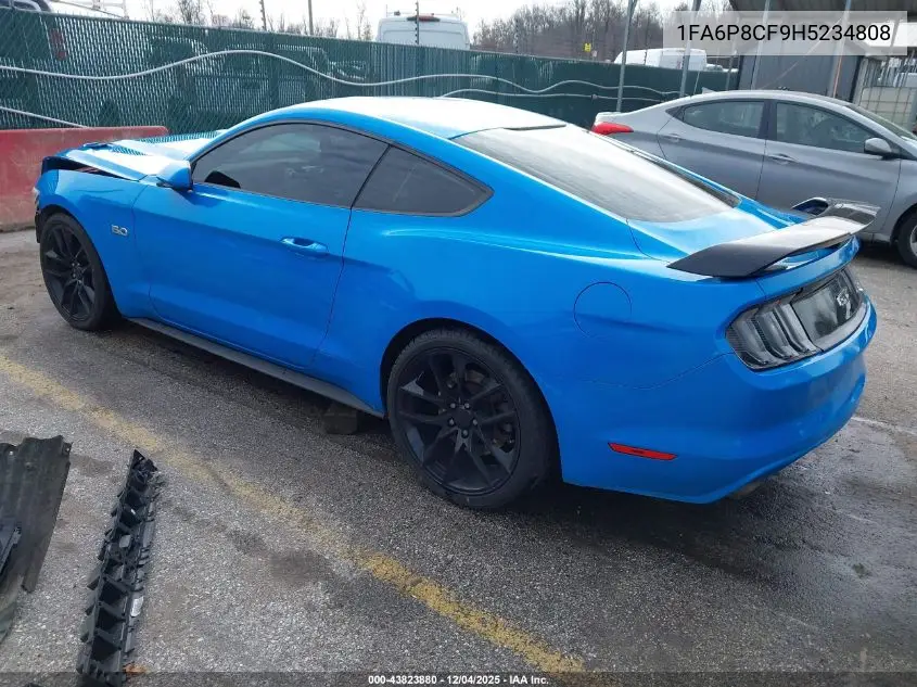 1FA6P8CF9H5234808 2017 Ford Mustang Gt