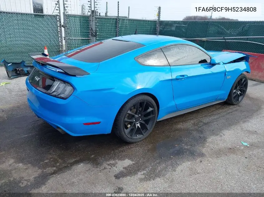 1FA6P8CF9H5234808 2017 Ford Mustang Gt