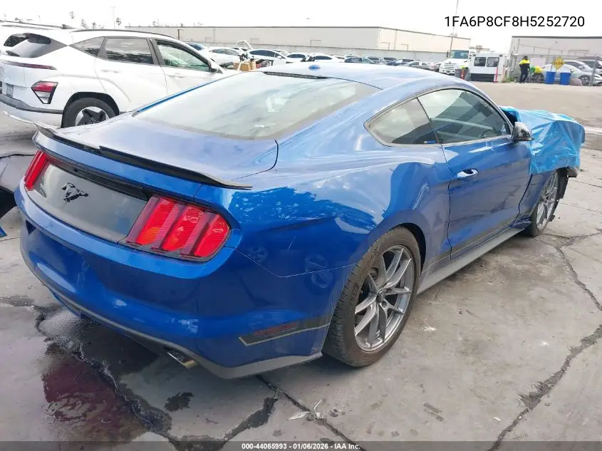 1FA6P8CF8H5252720 2017 Ford Mustang Gt Premium