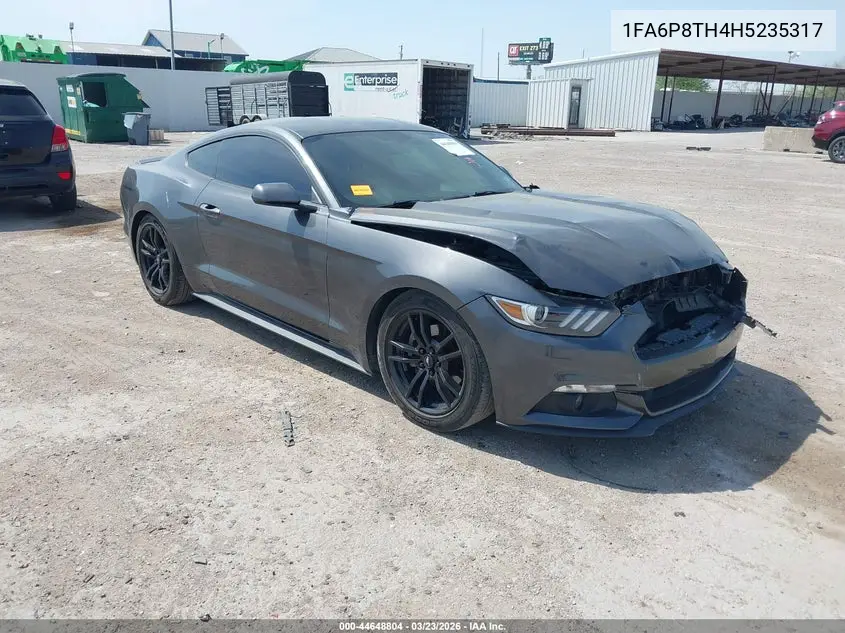 1FA6P8TH4H5235317 2017 Ford Mustang Ecoboost
