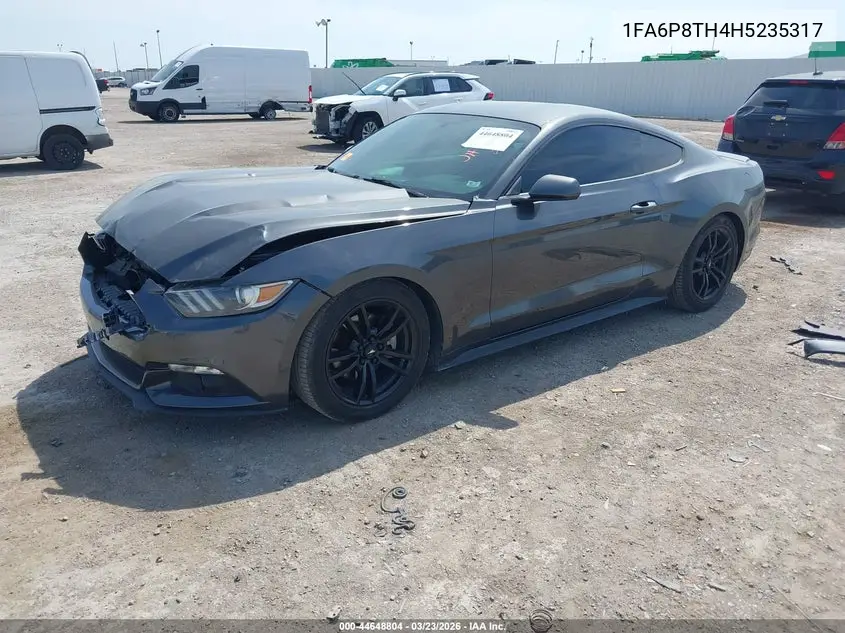 1FA6P8TH4H5235317 2017 Ford Mustang Ecoboost