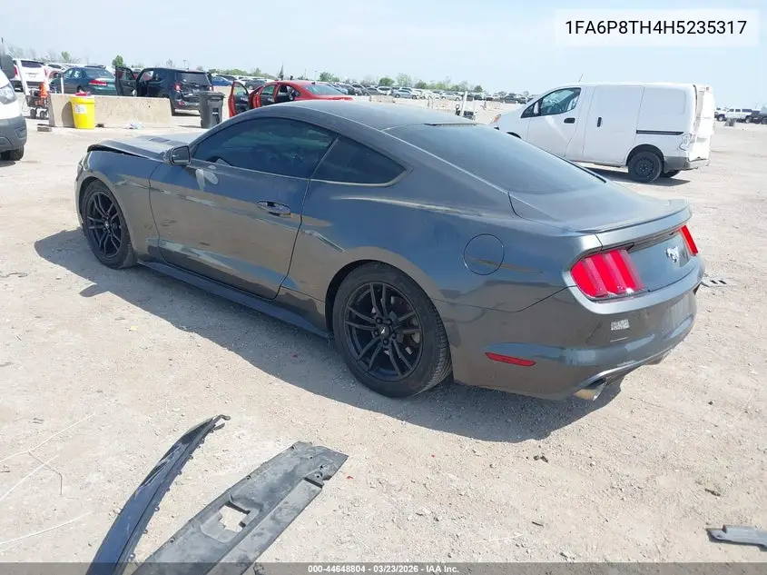 1FA6P8TH4H5235317 2017 Ford Mustang Ecoboost