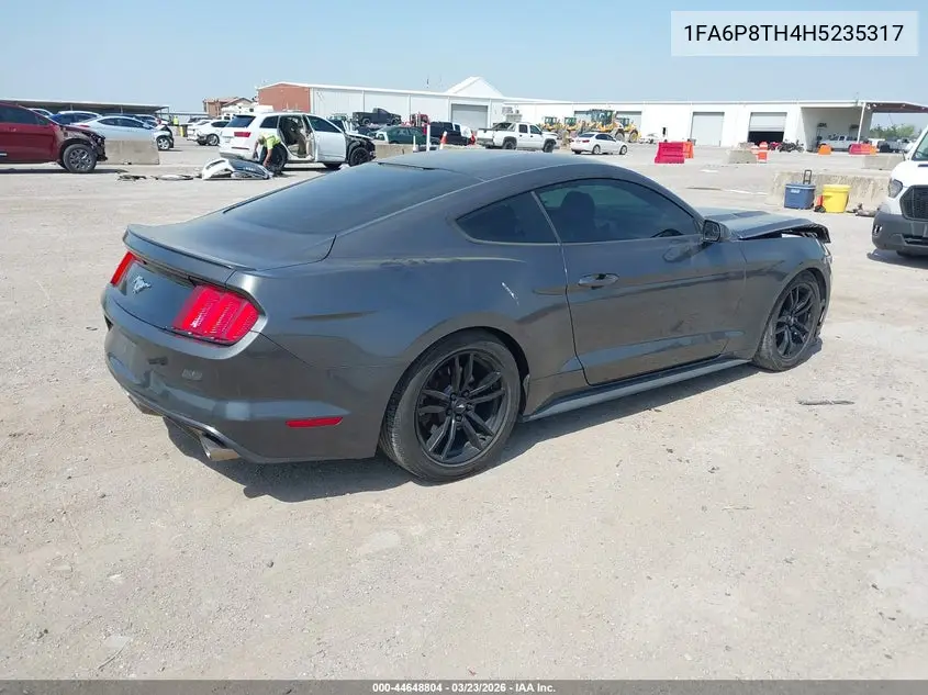 1FA6P8TH4H5235317 2017 Ford Mustang Ecoboost