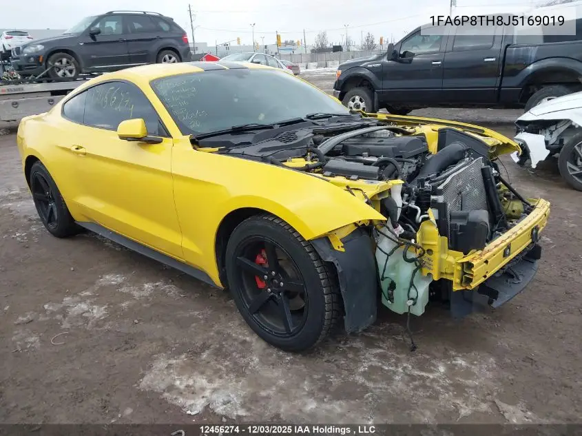 1FA6P8TH8J5169019 2018 Ford Mustang Ecoboost