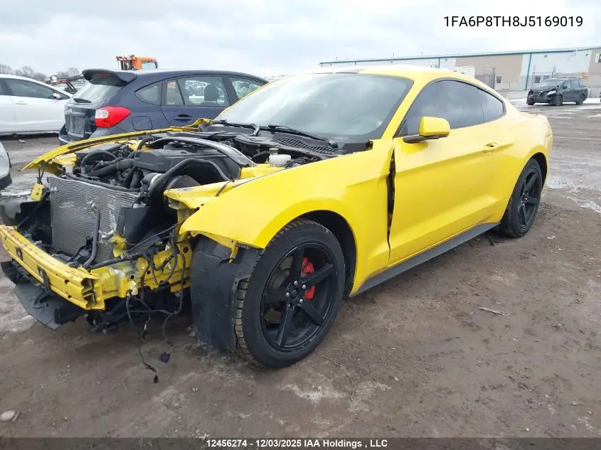 1FA6P8TH8J5169019 2018 Ford Mustang Ecoboost
