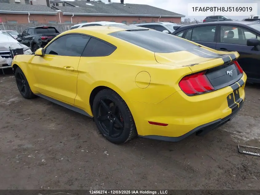 1FA6P8TH8J5169019 2018 Ford Mustang Ecoboost