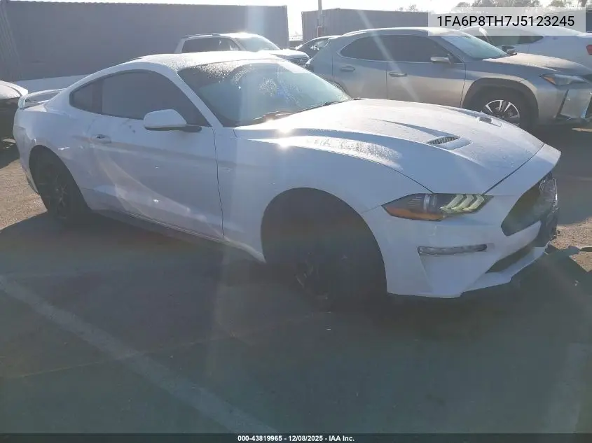 1FA6P8TH7J5123245 2018 Ford Mustang Ecoboost