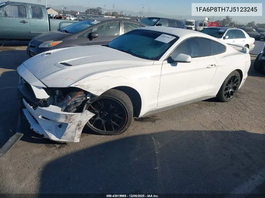 1FA6P8TH7J5123245 2018 Ford Mustang Ecoboost