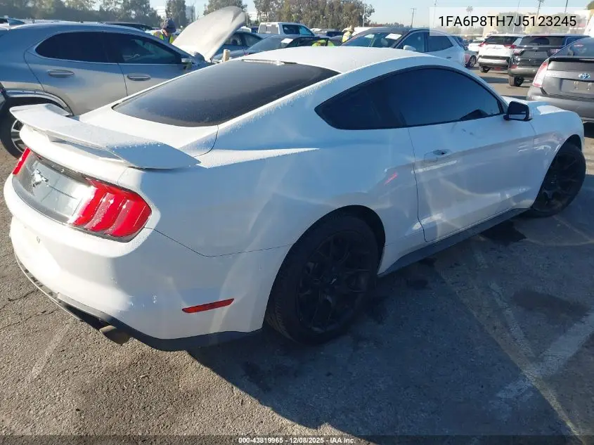 1FA6P8TH7J5123245 2018 Ford Mustang Ecoboost