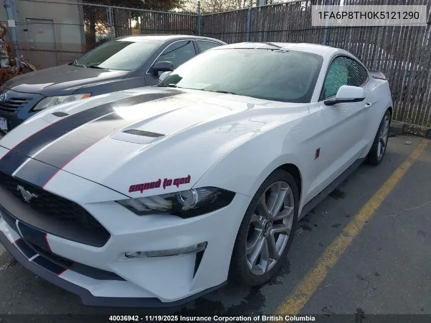 1FA6P8TH0K5121290 2019 Ford Mustang