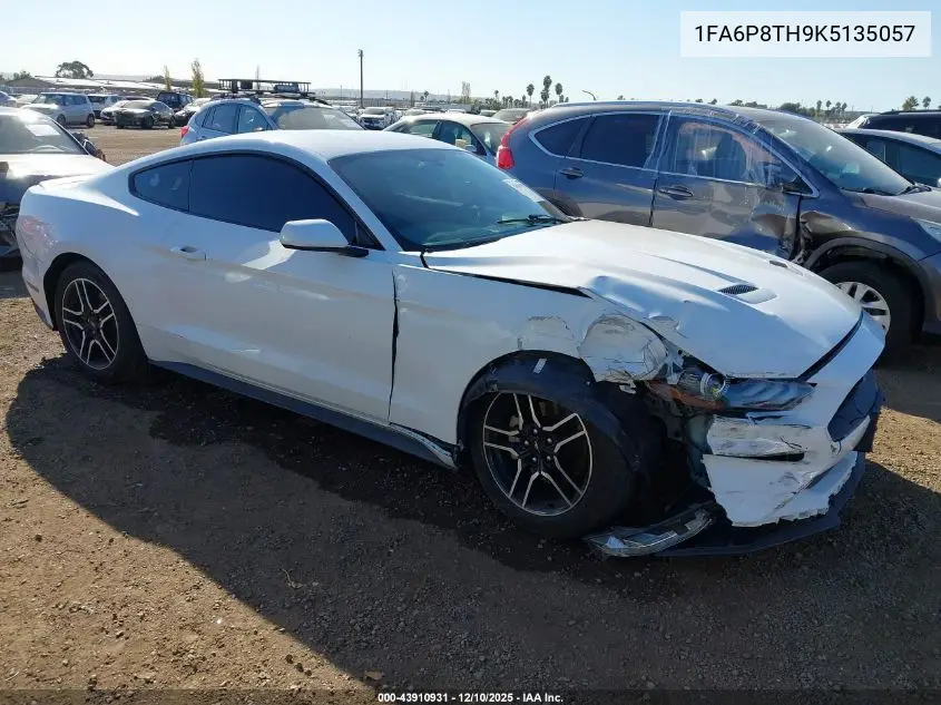 1FA6P8TH9K5135057 2019 Ford Mustang Ecoboost