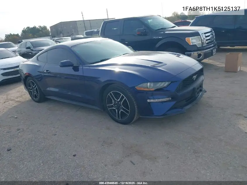 1FA6P8TH1K5125137 2019 Ford Mustang Ecoboost