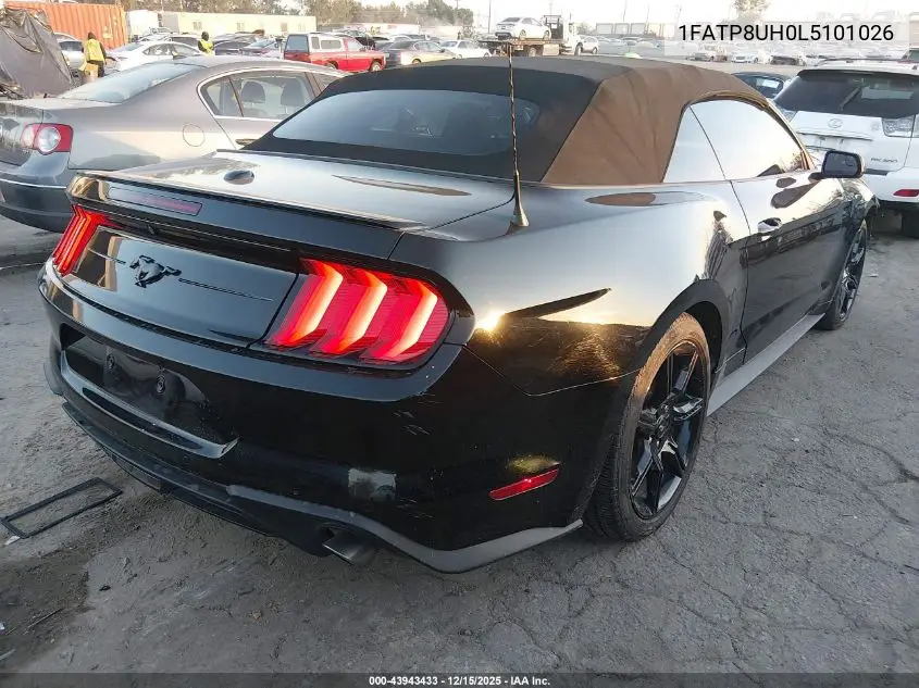 1FATP8UH0L5101026 2020 Ford Mustang Ecoboost