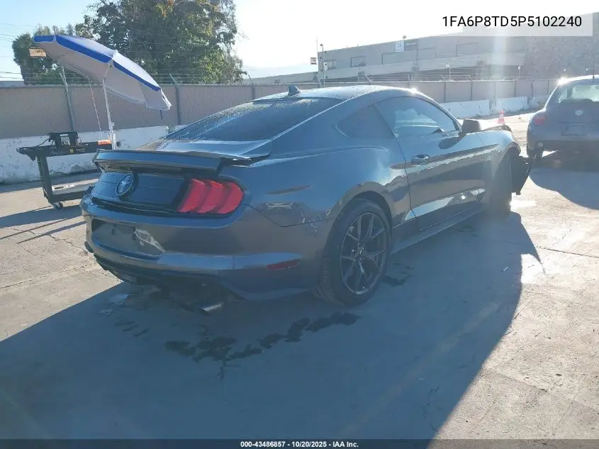 1FA6P8TD5P5102240 2023 Ford Mustang Ecoboost Premium Fastback
