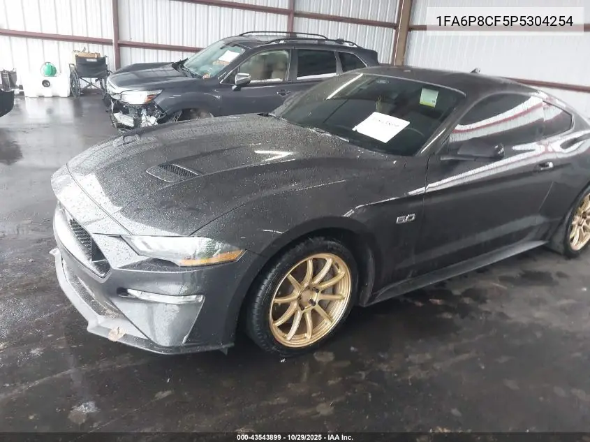 1FA6P8CF5P5304254 2023 Ford Mustang Gt Fastback