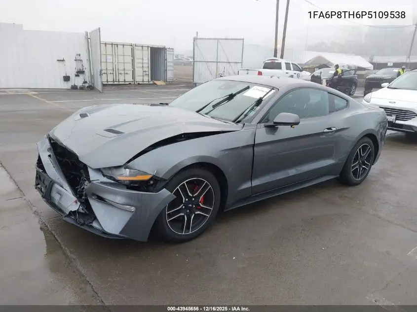 1FA6P8TH6P5109538 2023 Ford Mustang Ecoboost Premium Fastback