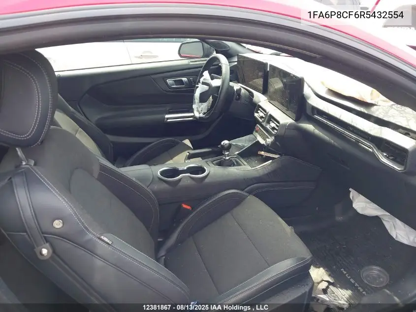1FA6P8CF6R5432554 2024 Ford Mustang Gt