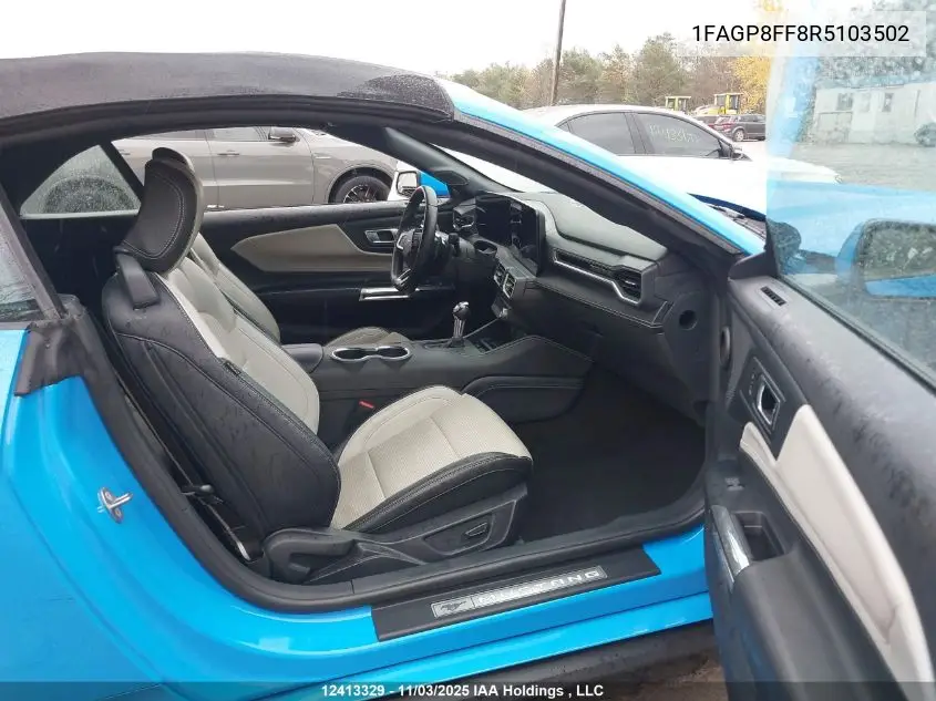 1FAGP8FF8R5103502 2024 Ford Mustang Gt
