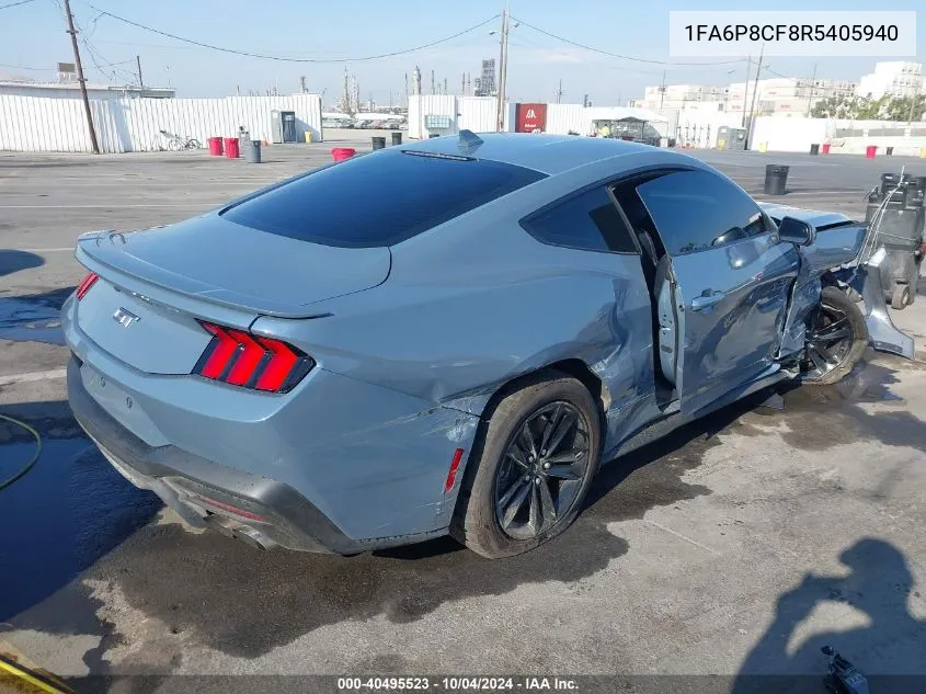 1FA6P8CF8R5405940 2024 Ford Mustang Gt Fastback