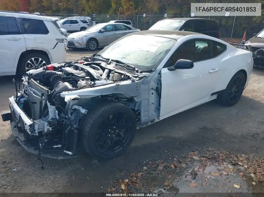 1FA6P8CF4R5401853 2024 Ford Mustang Gt Premium Fastback