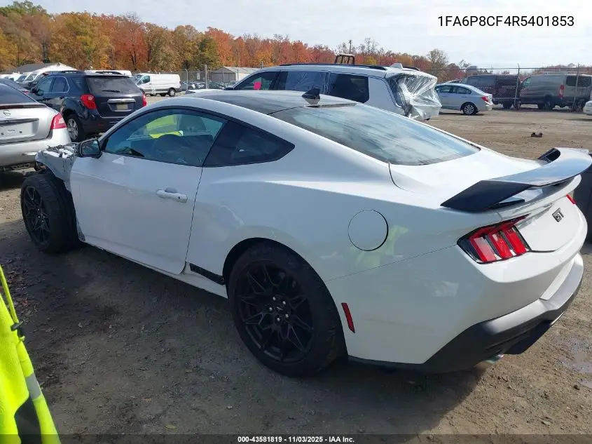 1FA6P8CF4R5401853 2024 Ford Mustang Gt Premium Fastback