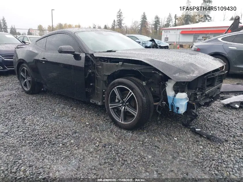 1FA6P8TH4R5109430 2024 Ford Mustang Ecoboost Premium Fastback
