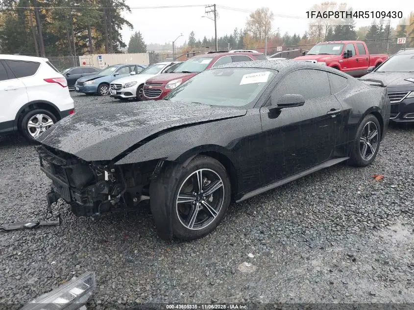 1FA6P8TH4R5109430 2024 Ford Mustang Ecoboost Premium Fastback