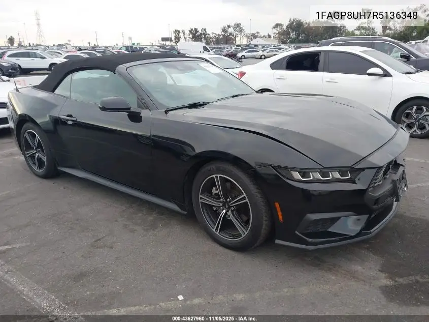 1FAGP8UH7R5136348 2024 Ford Mustang Ecoboost Premium