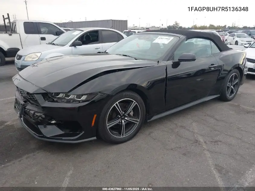 1FAGP8UH7R5136348 2024 Ford Mustang Ecoboost Premium
