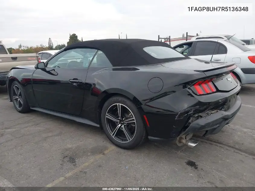 1FAGP8UH7R5136348 2024 Ford Mustang Ecoboost Premium