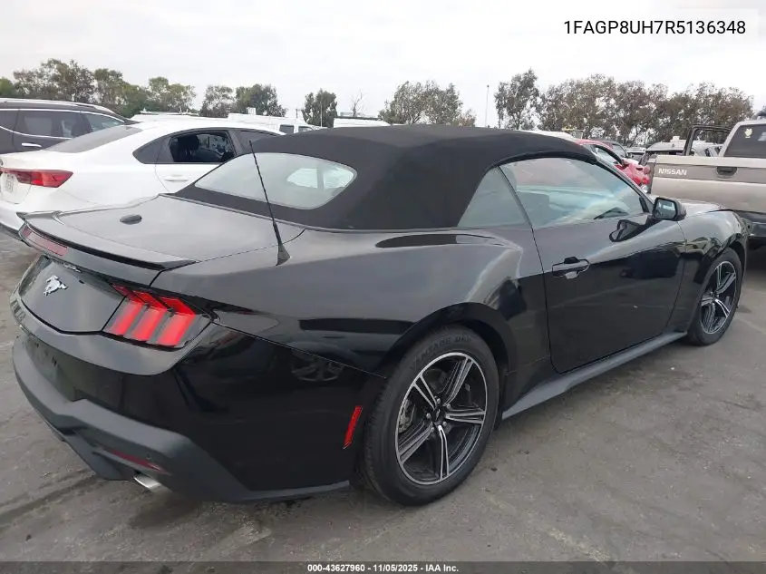 1FAGP8UH7R5136348 2024 Ford Mustang Ecoboost Premium