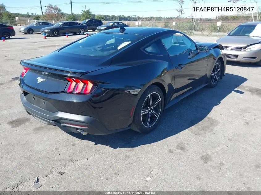 1FA6P8TH4R5120847 2024 Ford Mustang Ecoboost Premium Fastback