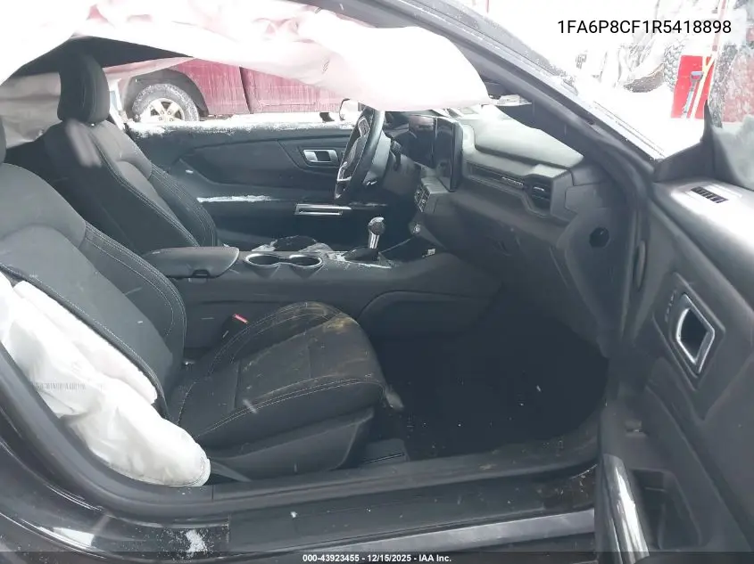 1FA6P8CF1R5418898 2024 Ford Mustang Gt Fastback