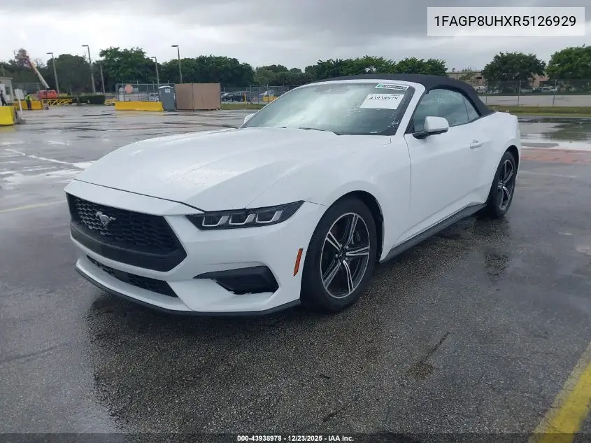 1FAGP8UHXR5126929 2024 Ford Mustang Ecoboost Premium