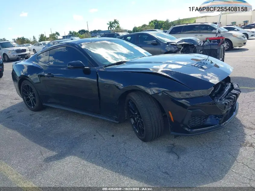 1FA6P8CF2S5408158 2025 Ford Mustang Gt Fastback