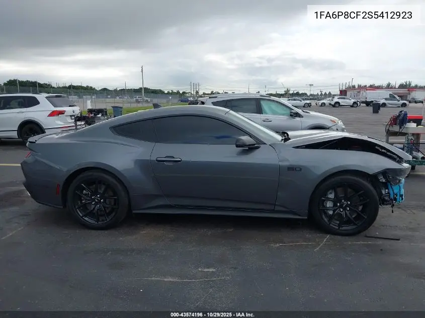 1FA6P8CF2S5412923 2025 Ford Mustang Gt Premium Fastback