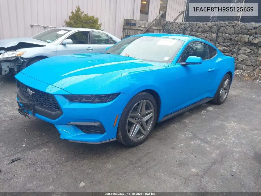 1FA6P8TH9S5125659 2025 Ford Mustang Ecoboost Fastback