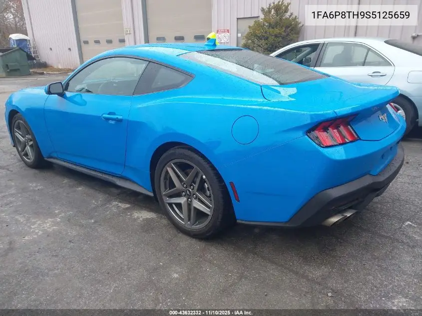 1FA6P8TH9S5125659 2025 Ford Mustang Ecoboost Fastback