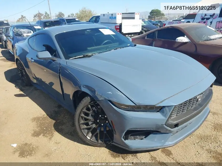 1FA6P8TH6S5120225 2025 Ford Mustang Ecoboost Premium Fastback
