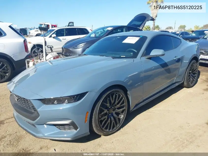 1FA6P8TH6S5120225 2025 Ford Mustang Ecoboost Premium Fastback