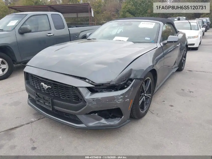 1FAGP8UH6S5120731 2025 Ford Mustang Ecoboost Premium