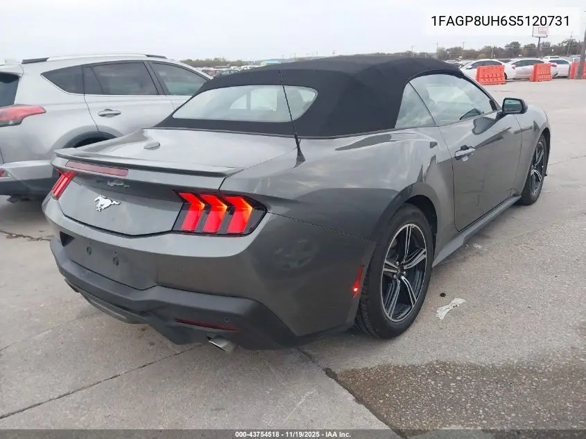1FAGP8UH6S5120731 2025 Ford Mustang Ecoboost Premium