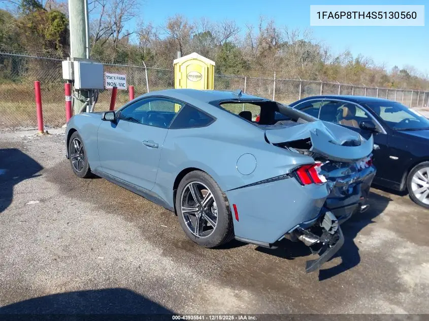 1FA6P8TH4S5130560 2025 Ford Mustang Ecoboost Fastback