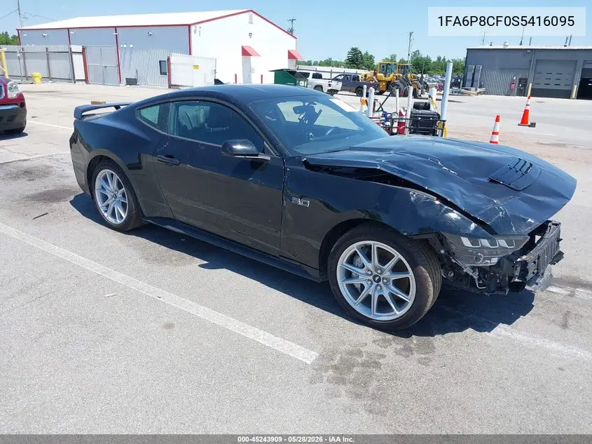 1FA6P8CF0S5416095 2025 Ford Mustang Gt Premium Fastback