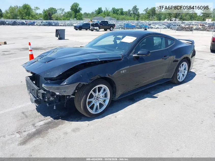 1FA6P8CF0S5416095 2025 Ford Mustang Gt Premium Fastback