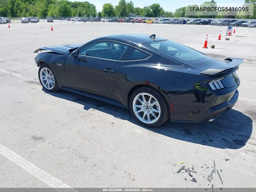 1FA6P8CF0S5416095 2025 Ford Mustang Gt Premium Fastback