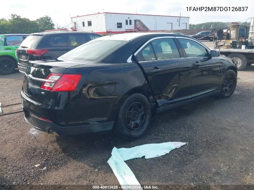 1FAHP2M87DG126837 2013 Ford Police Interceptor