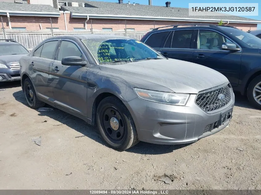 1FAHP2MK3JG120587 2018 Ford Police Interceptor