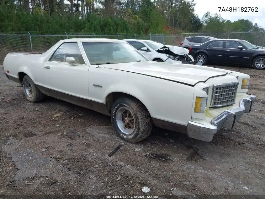 7A48H182762 1977 Ford Ranchero